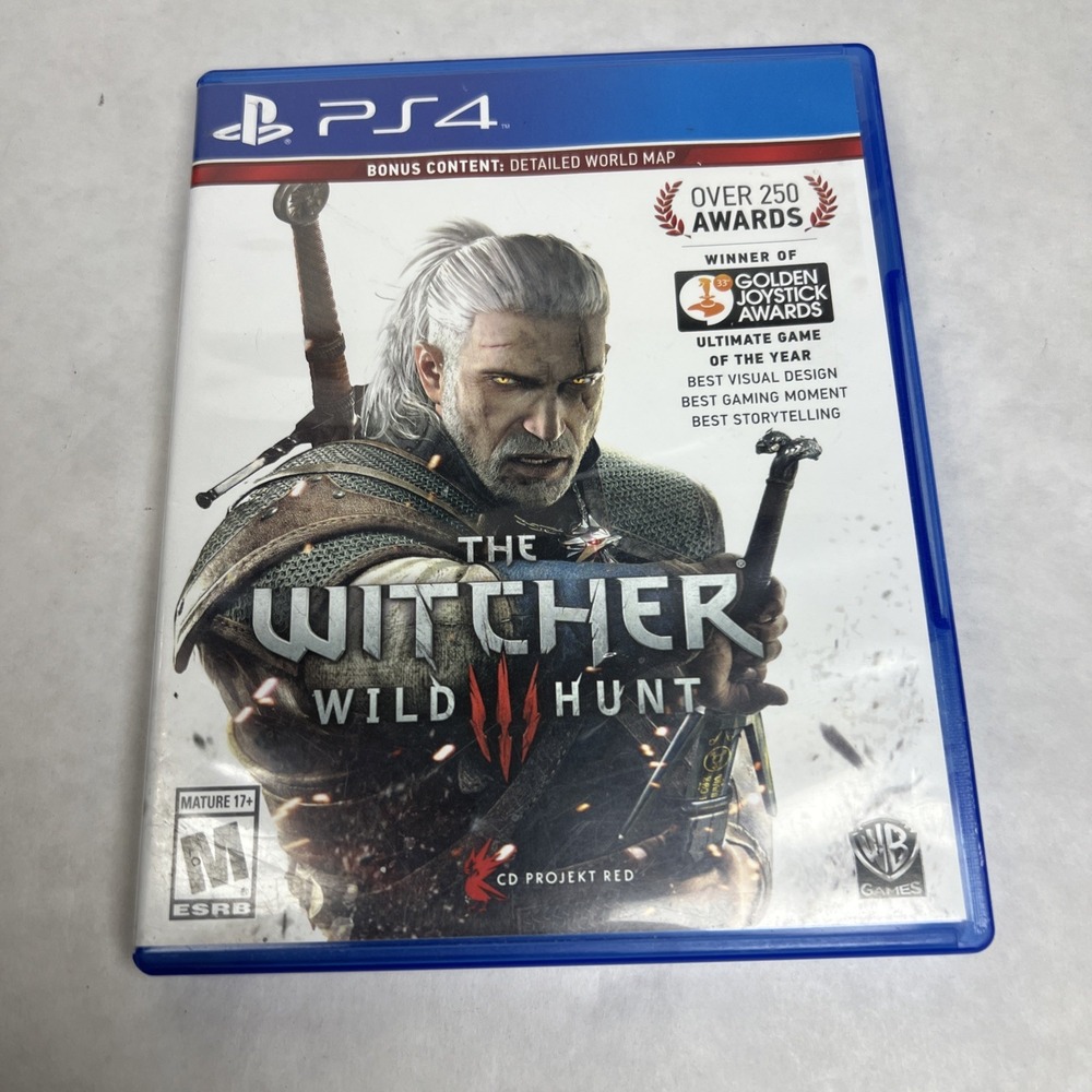 The Witcher 3 Wild Hunt‎ Standard Edition (PS4) CIB